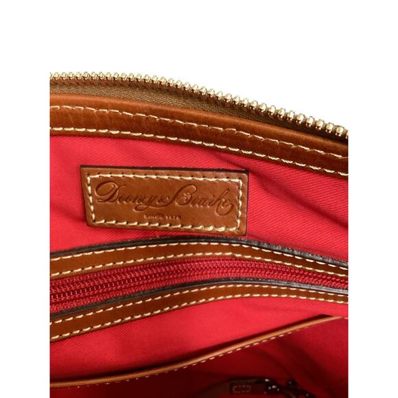 NWOT Dooney & Bourke Satchel Women’s One Size Pebbled Leather Zipper Two Handles - Picture 10 of 11